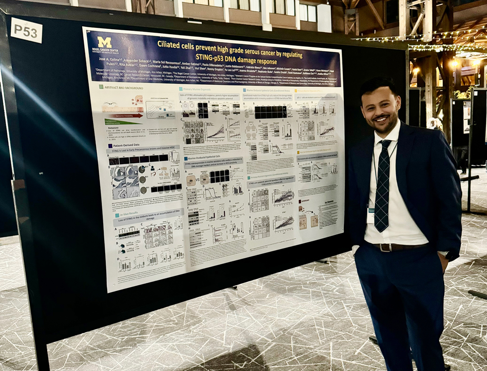 Jose Colina: Poster Demonstration