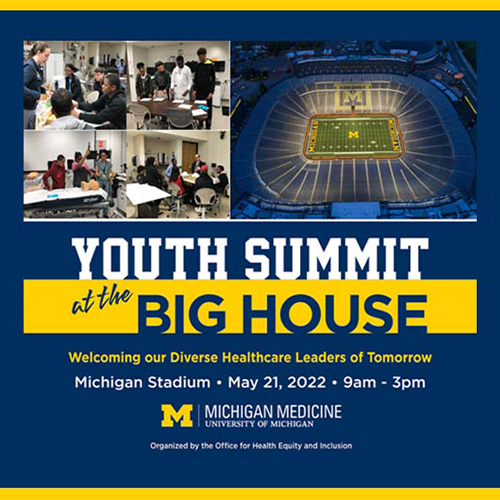 Department Set to Participate in Michigan Medicine Youth Summit