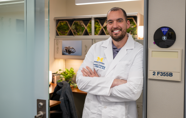 Dr. Kai Rogers welcomes you to his office.