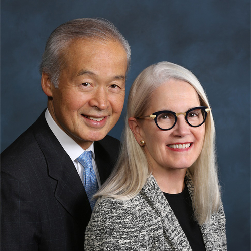 Dr. Tadataka Yamada and Leslie Yamada